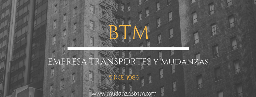 Logotipo de la empresa de Mudanzas BTM